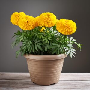 African Marigold (Yellow) – Plant